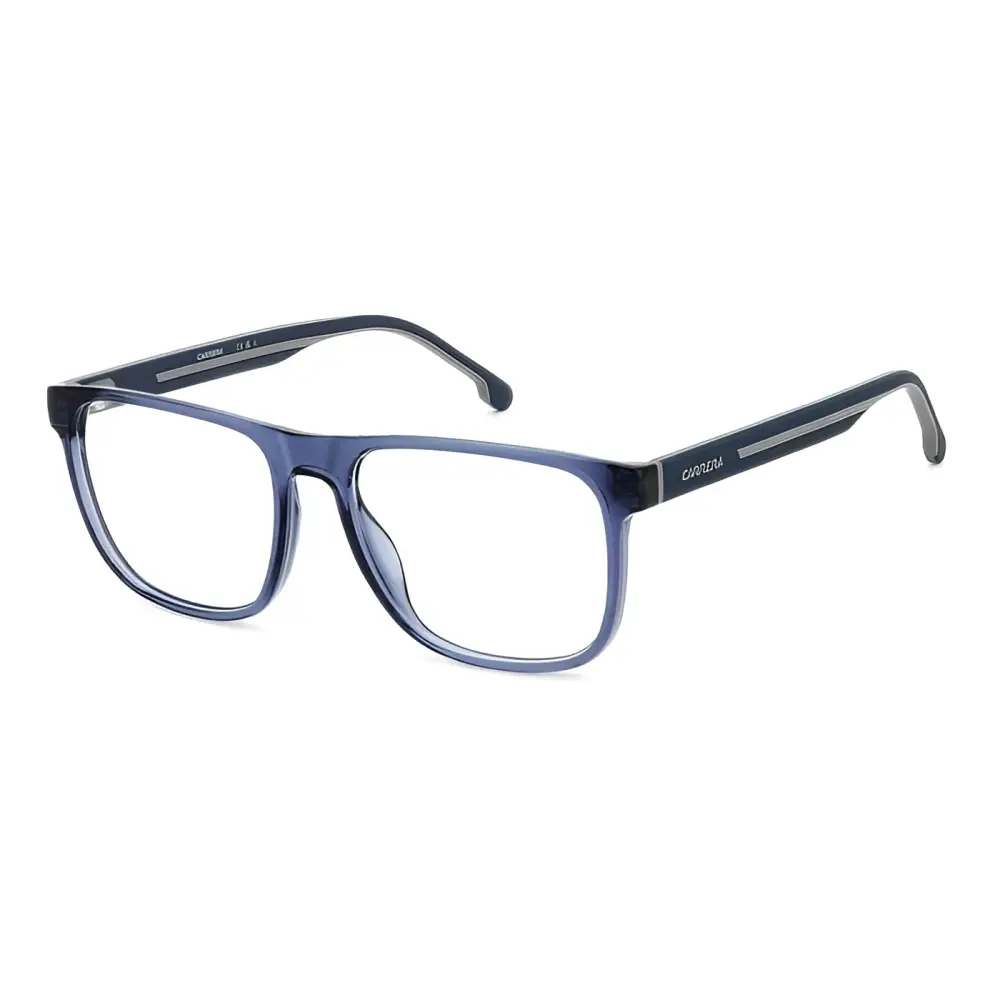 Montatura da vista Carrera CA 8892 XW0, occhiali rettangolari blu gradienti