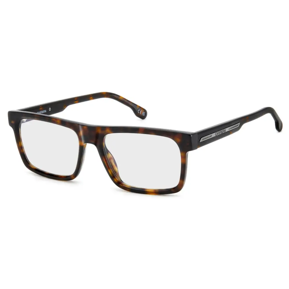 Occhiali da vista rettangolari in acetato tartaruga e nero con dettagli argento DG3294 Dolce & Gabbana