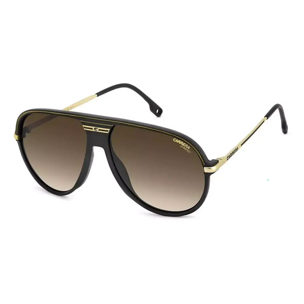 Occhiali da sole Carrera C SPORT 06/S uomo, montatura nera, lenti marroni gradienti