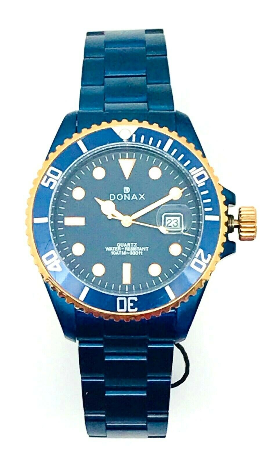 Donax Orologio Uomo Modello Submariner cod. 91904 Total Blue