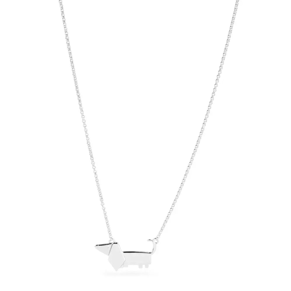 Collana donna Tell Me in argento con ciondolo cane G9TL01