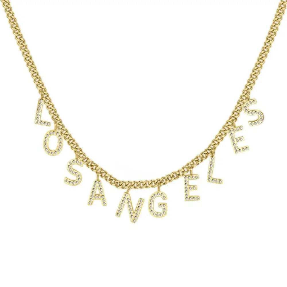 Collana donna Gold con pendente Los Angeles VERONICA FERRARO COLLECTION BVF03