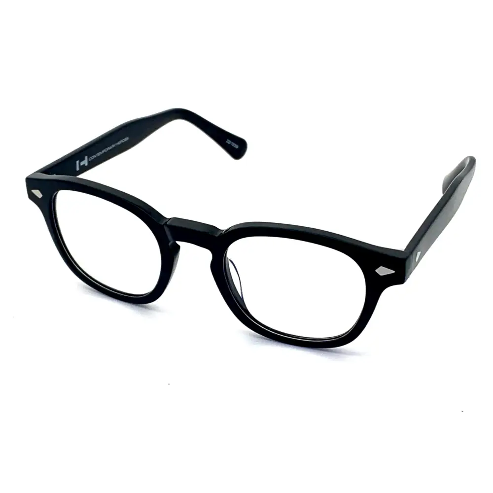 Occhiali retro neri Contemporary Heroes CH3507U-PP unisex, lenti trasparenti, design moderno