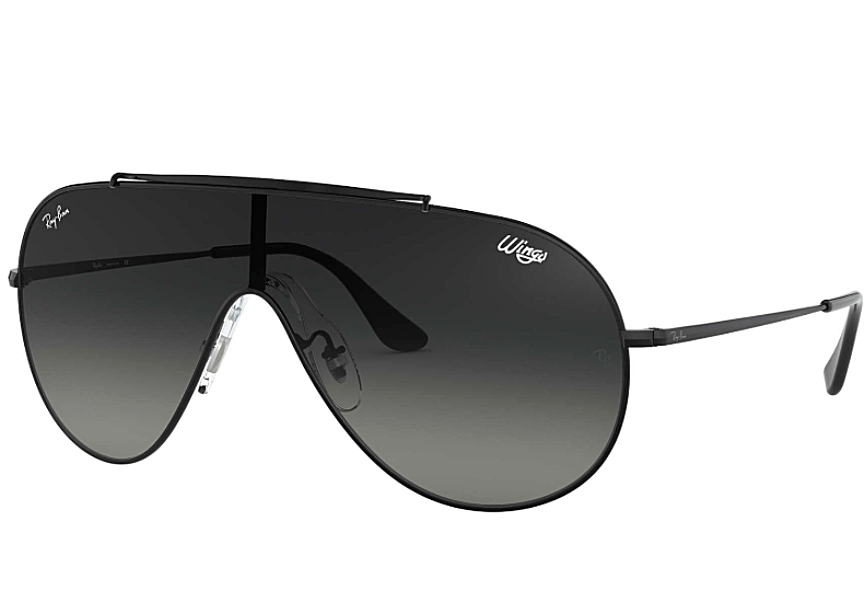 Ray Ban Occhiali Da Sole Wings Mascherina Unisex RB3597 Colore 002/11 Calibro 140
