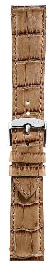 Morellato Cinturino In Pelle Fatto A Mano Stampa Alligatore Linea Modigliani Avorio ansa 22