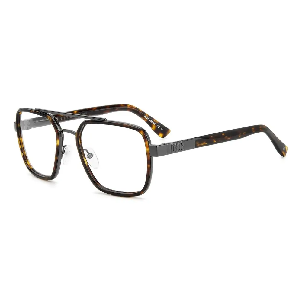 Occhiali da vista DSQUARED2 D2 0064 EKP montatura tartaruga aviator