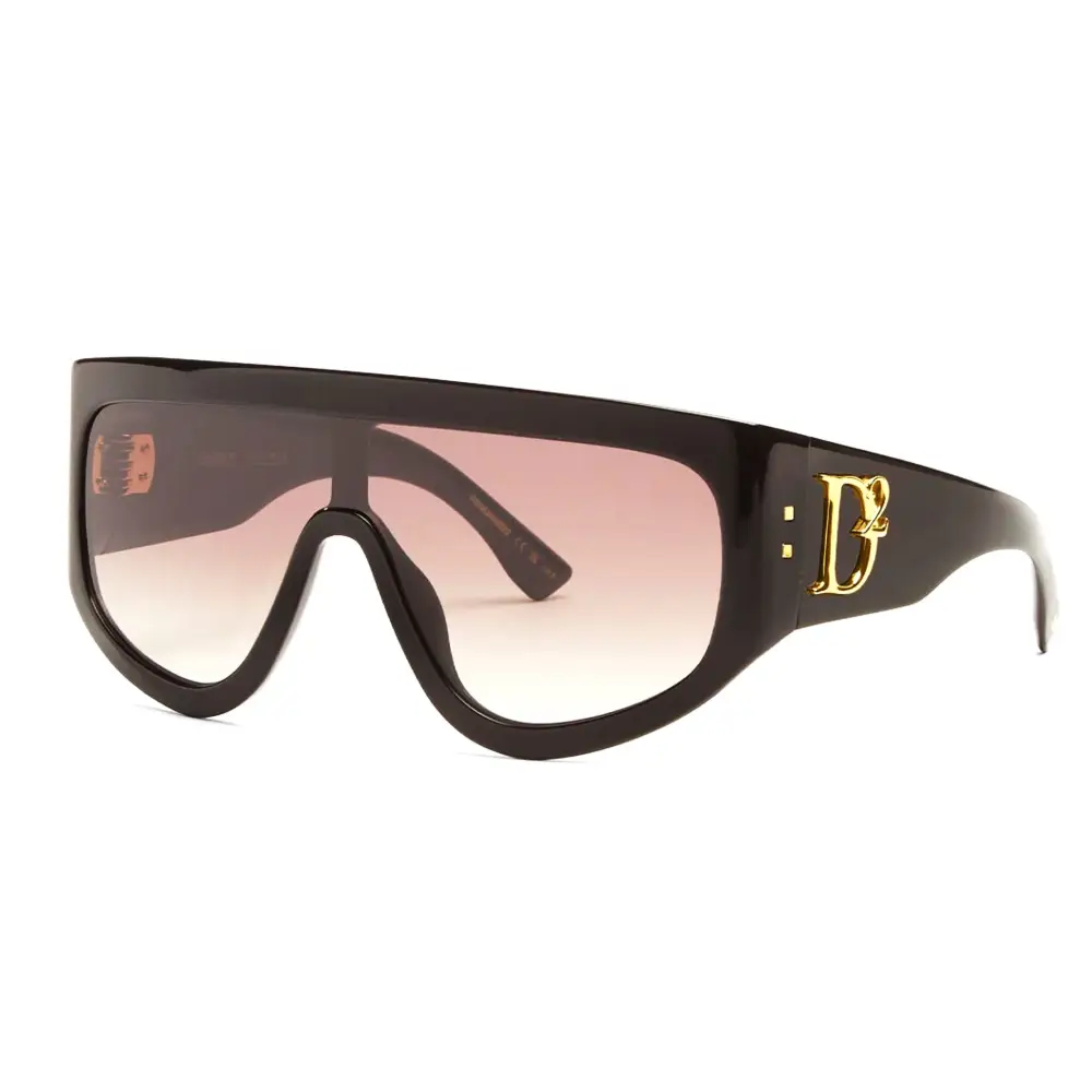 Occhiali da sole DSQUARED2 maschera donna D2 0149/S 807HA nero oro