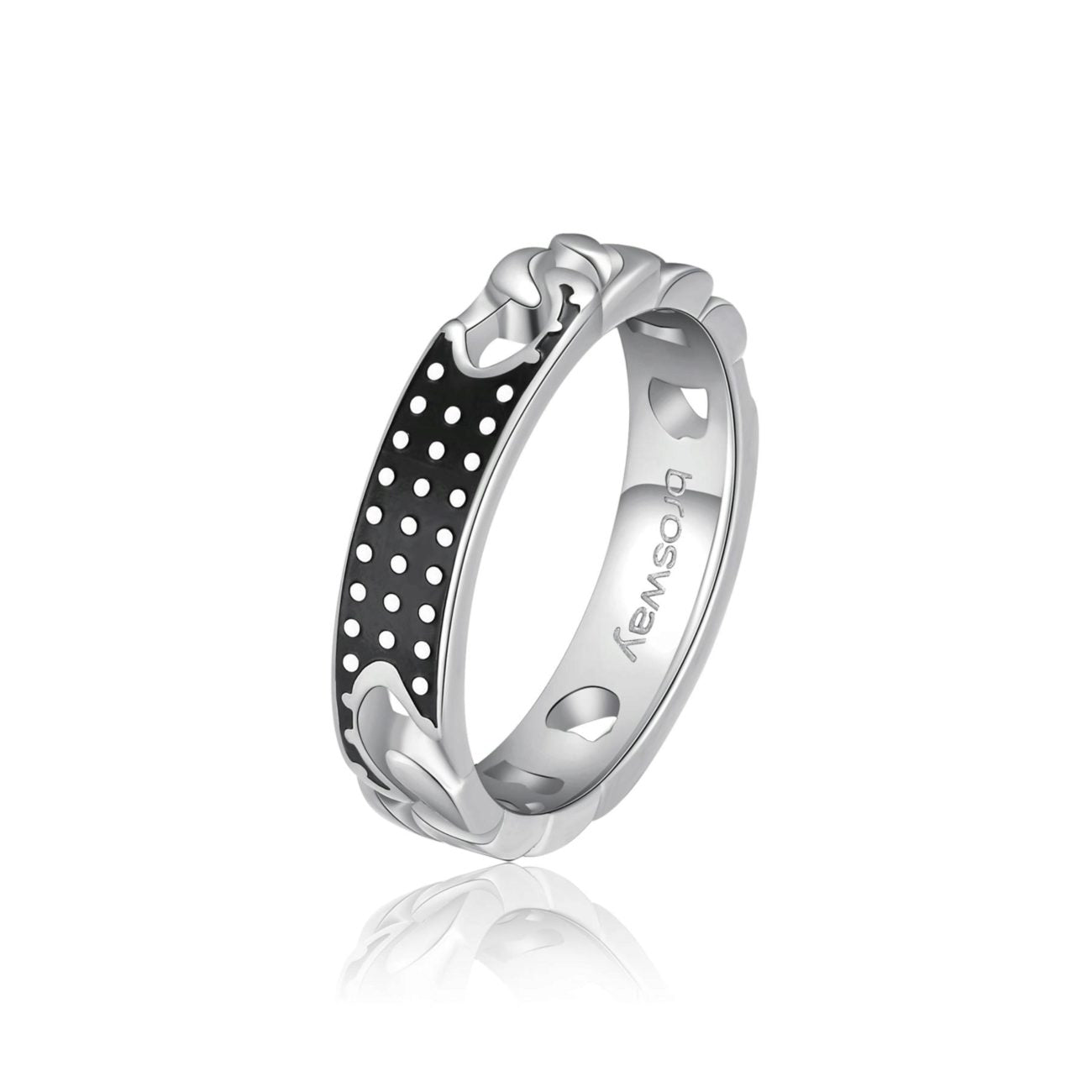 Brosway Anello Uomo Bullet In Acciaio BUL37C