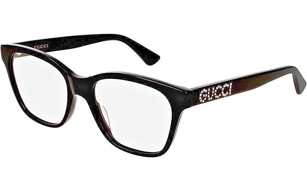 Gucci Montatura Occhiali Vista Donna GG0420O Colore 001 Calibro 52/18