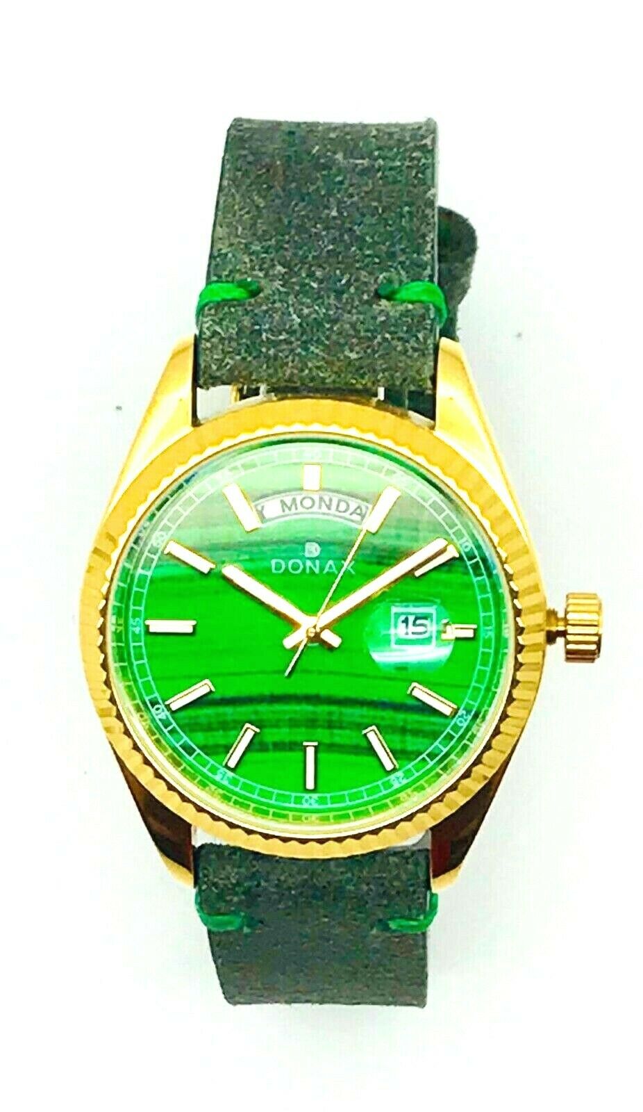 Donax Orologio Unisex Day/Date con Cinturino Country DONAX84433VO