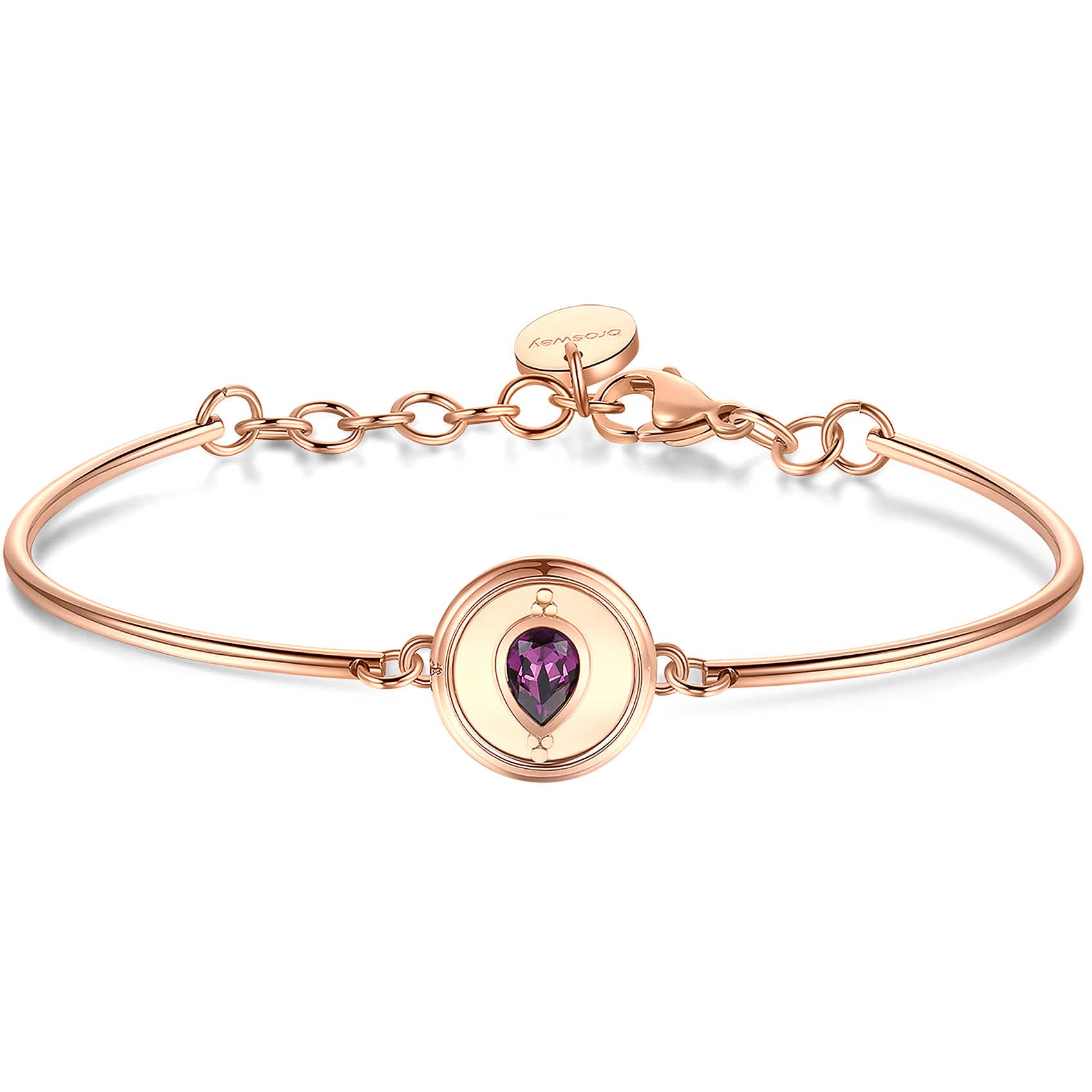 Brosway Bracciale Donna Chakra "Goccia Amethyst" BHK423