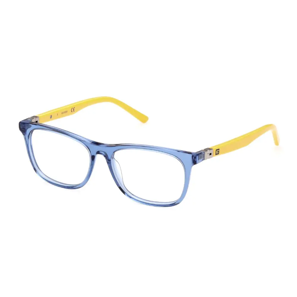 Montatura occhiali vista Guess GU9228 bambina blu/giallo 092 49/14