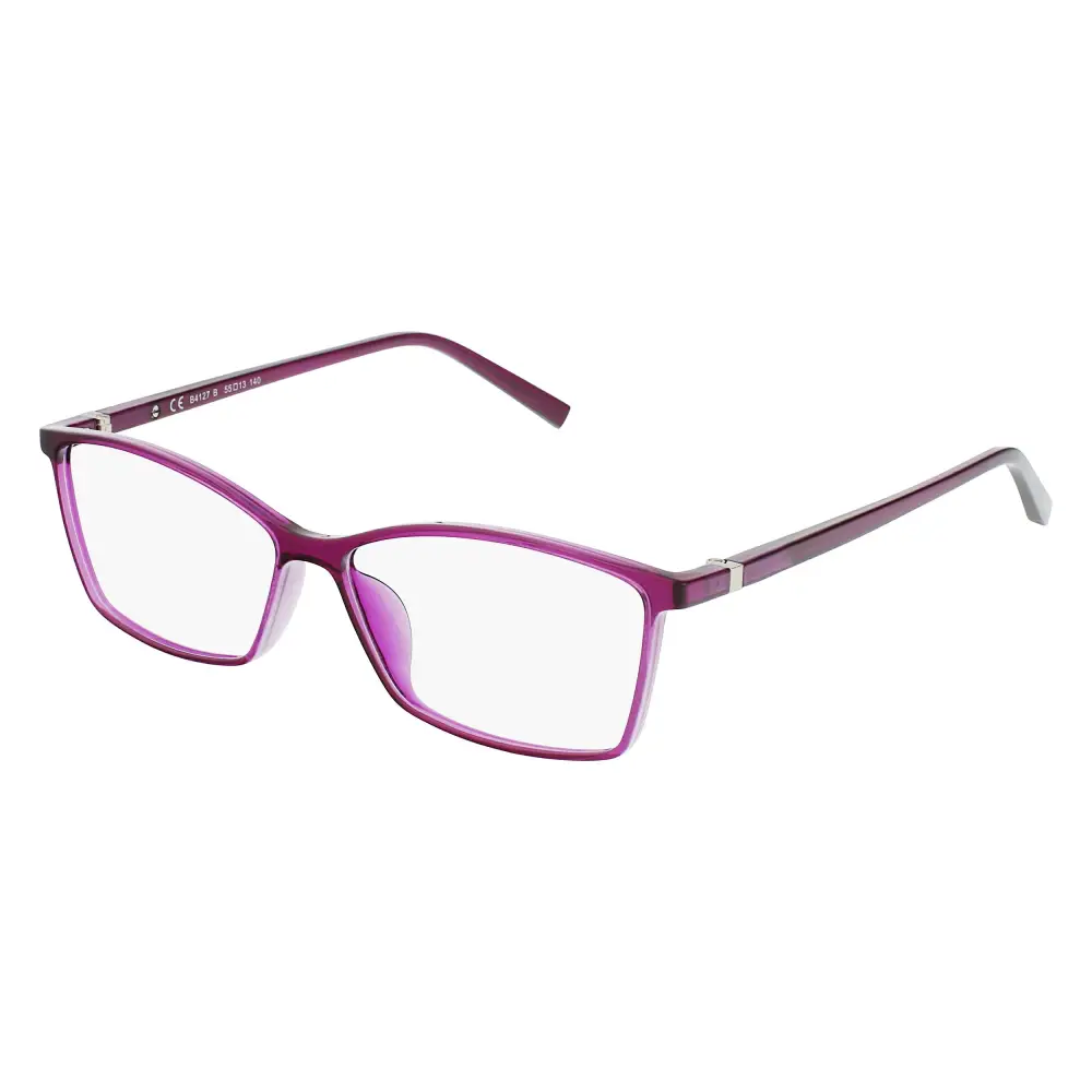 Montatura da vista donna INVU B4127B viola con accenti argento