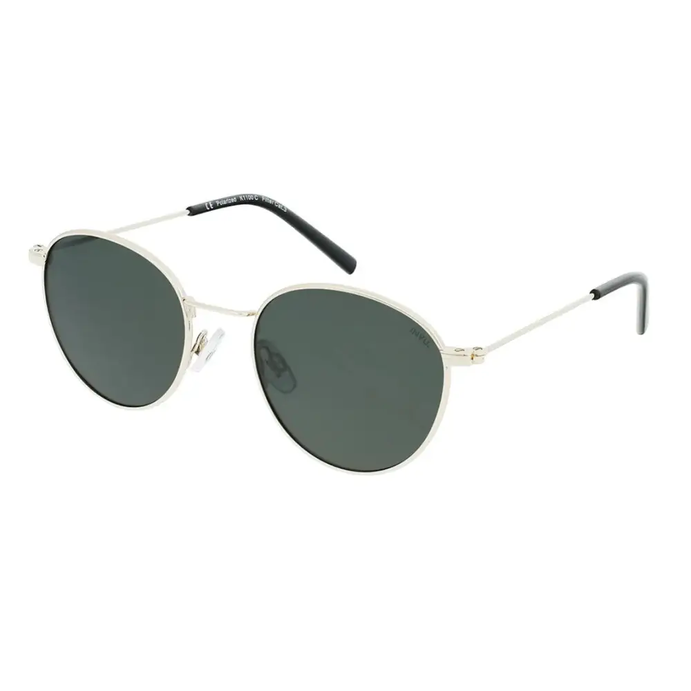 Occhiali da sole bambino INVU Ultra Polarized K1100C argento aviator