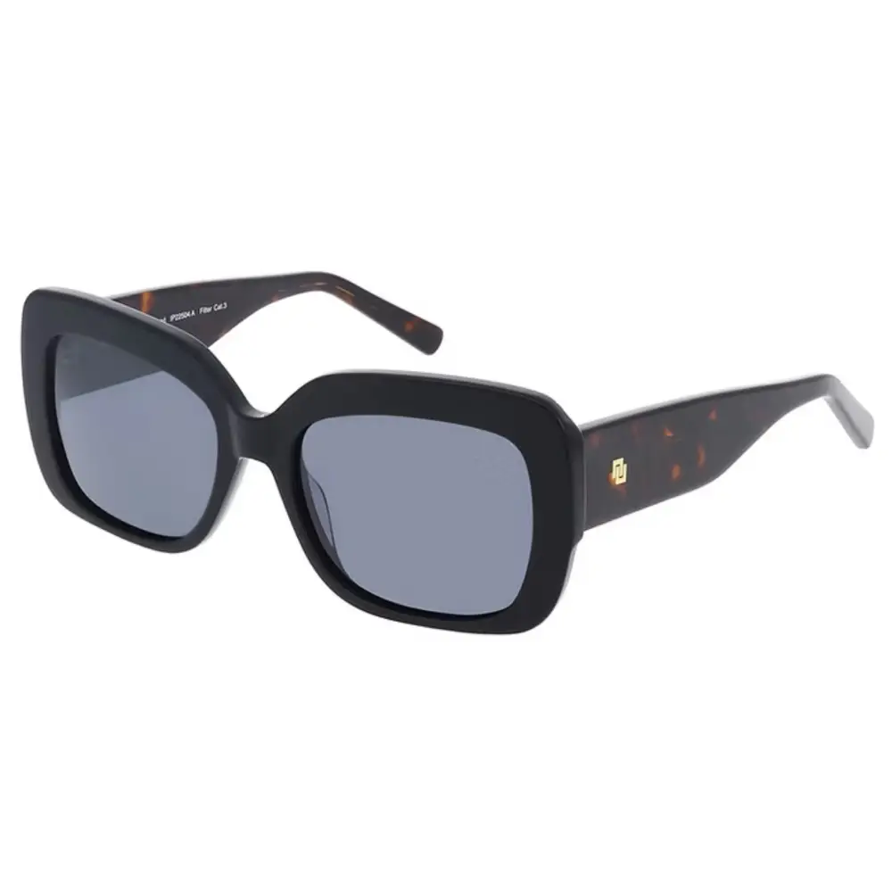Occhiali da sole donna INVU Ultra Polarized IP22504A neri rettangolari
