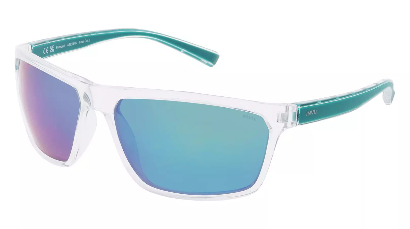 INVU. Occhiali Da Sole Sportivi Uomo Ultra Polarized IA22509C