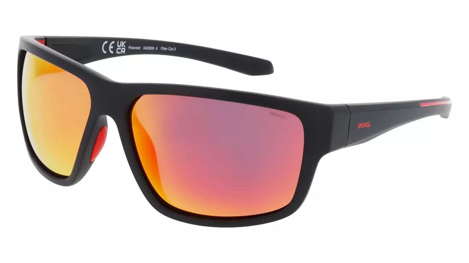 INVU. Occhiali Da Sole Sportivi Uomo Ultra Polarized IA22609