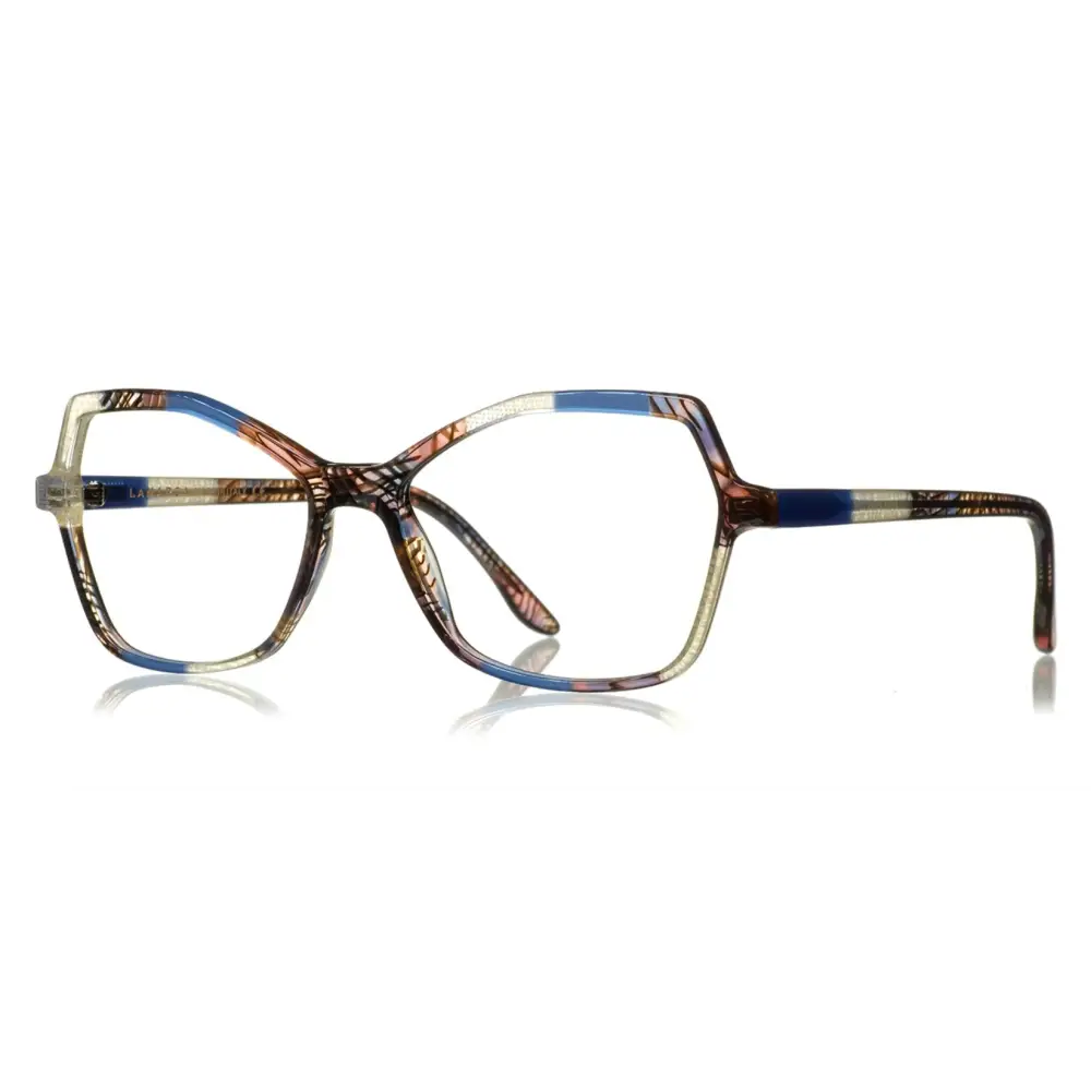 Montatura da vista Lamarca MOSAICO 109 colore 02 rettangolare multicolore