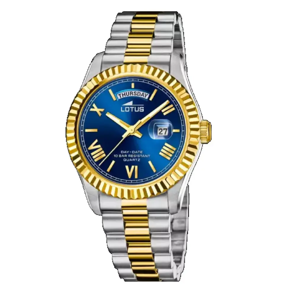Orologio Lotus Bicolore Uomo Day/Date 18855/2 in acciaio due toni