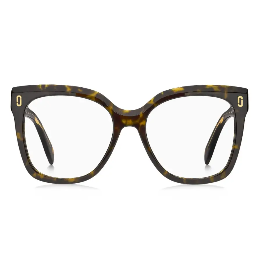 Occhiali da vista Marc Jacobs MJ1142 donna, cat-eye in acetato tartaruga con logo oro