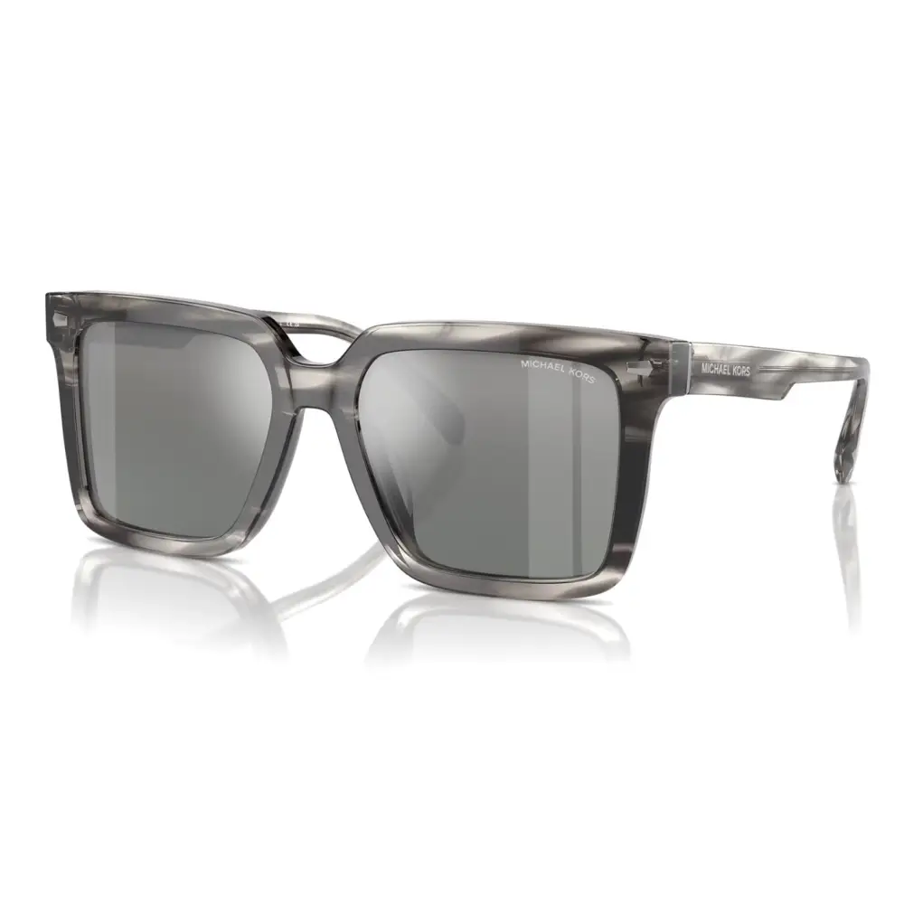 Occhiali da sole Oakley Michael Kors Abruzzo MK2217U grigio marmorizzato 55mm