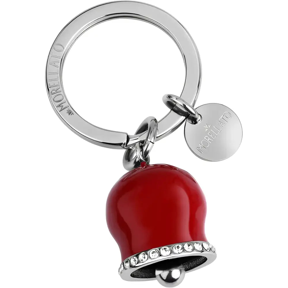 Portachiavi donna Morellato Lucky SD7182 campana rossa con accenti argento