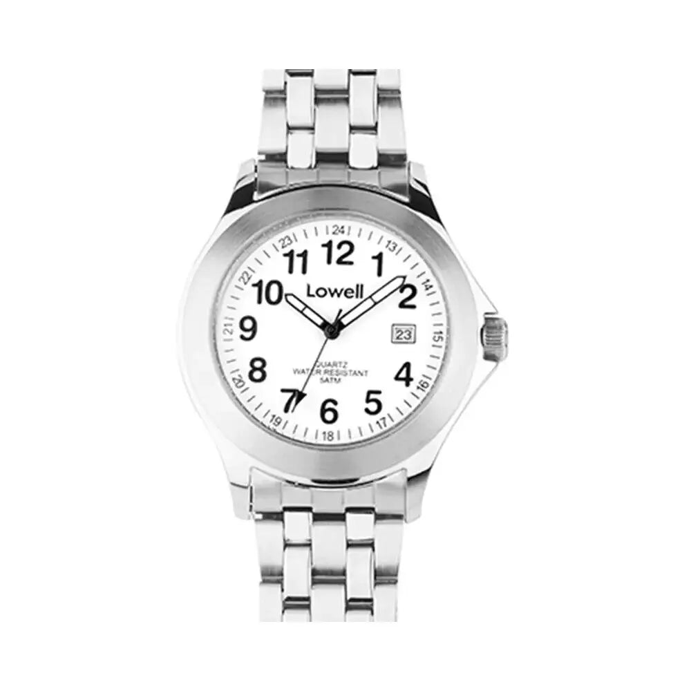 Orologio Lowell Donna Classico PL4271-80 in acciaio con quadrante bianco