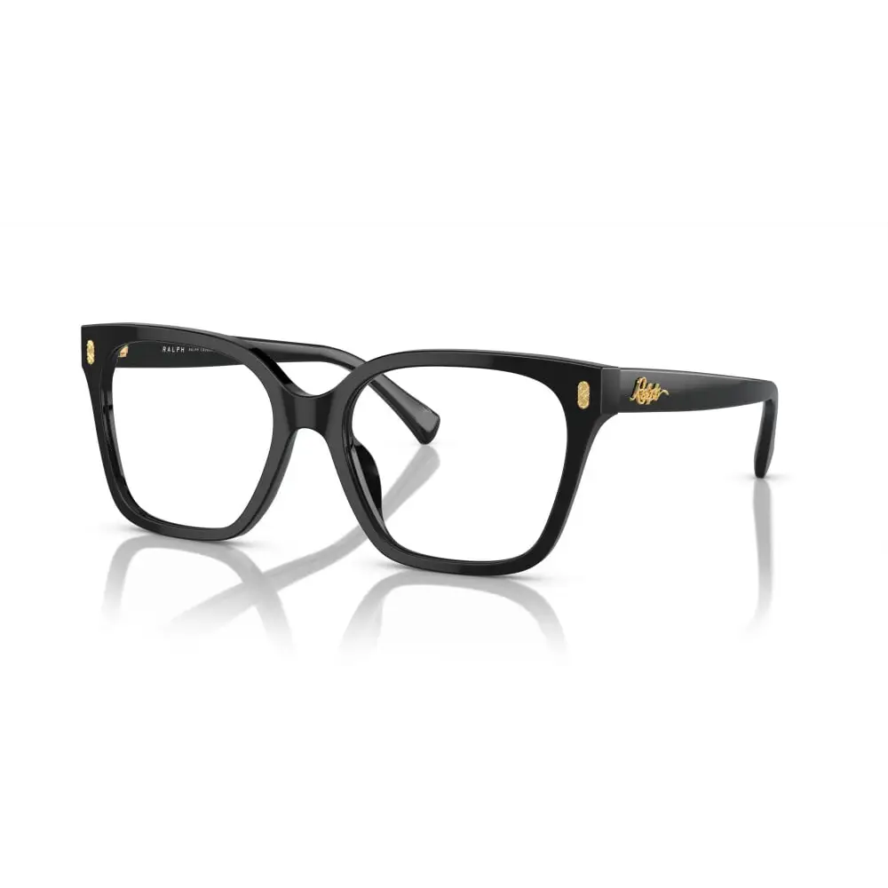 Montatura da vista Ralph by Ralph Lauren RA7158U nera con accenti dorati Ray-Ban