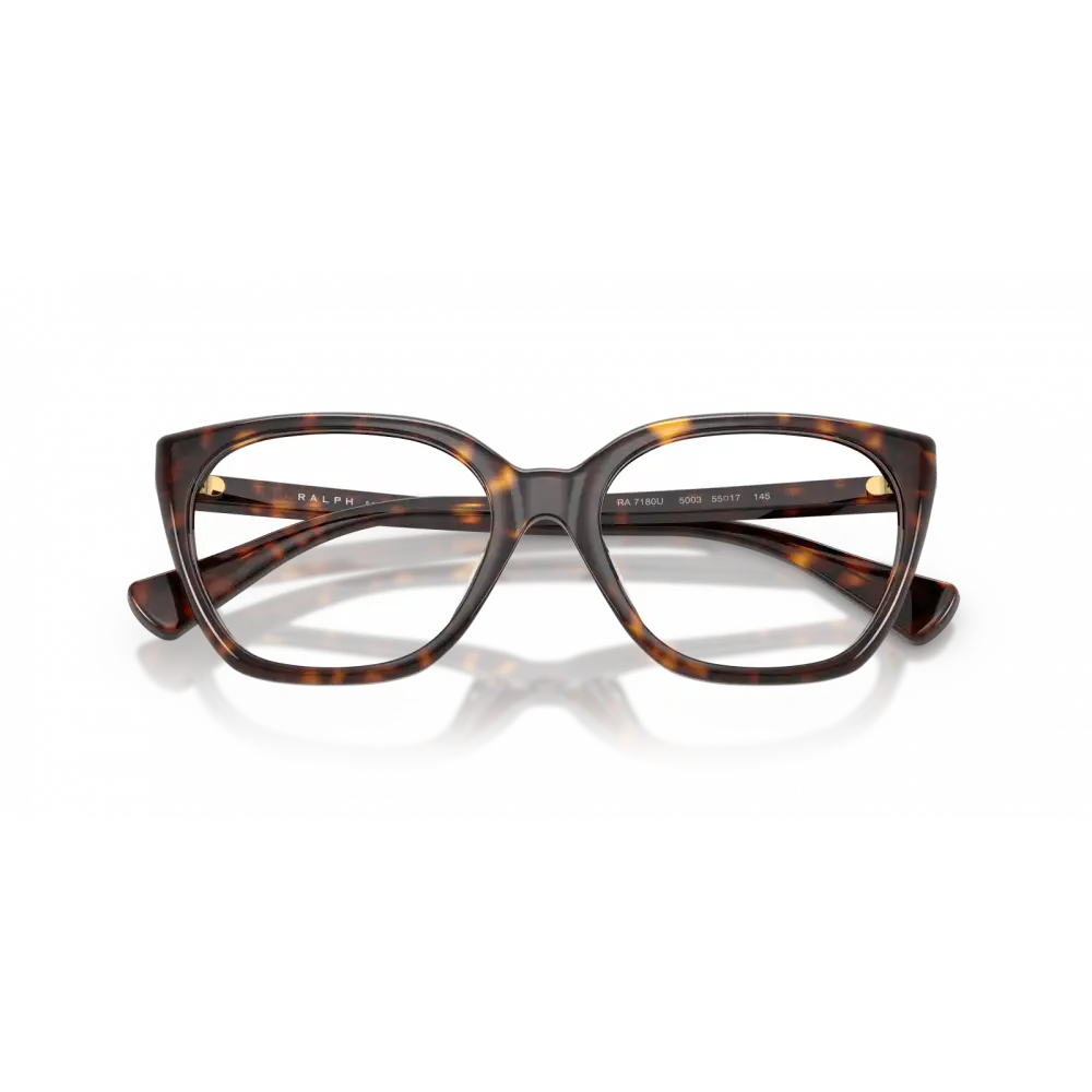 Occhiali da vista Ralph Lauren RA7180U tortora cat-eye 5003 53/17