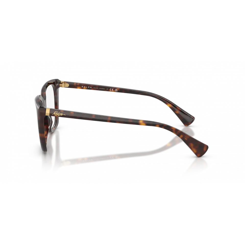 Occhiali da vista Ralph by Ralph Lauren RA7180U 5003, 53/17, montatura tartaruga con accenti oro