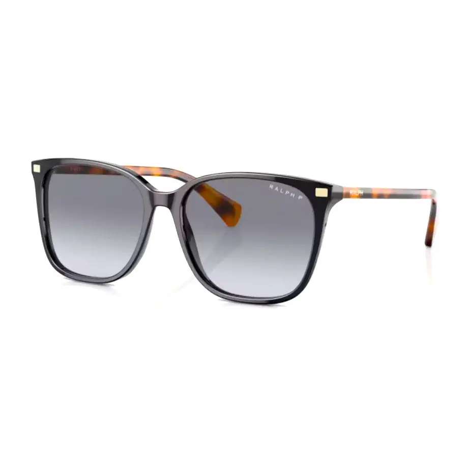 Occhiali da sole Ralph Lauren RA5293 donna polarizzati 6037/T3 tartaruga nera