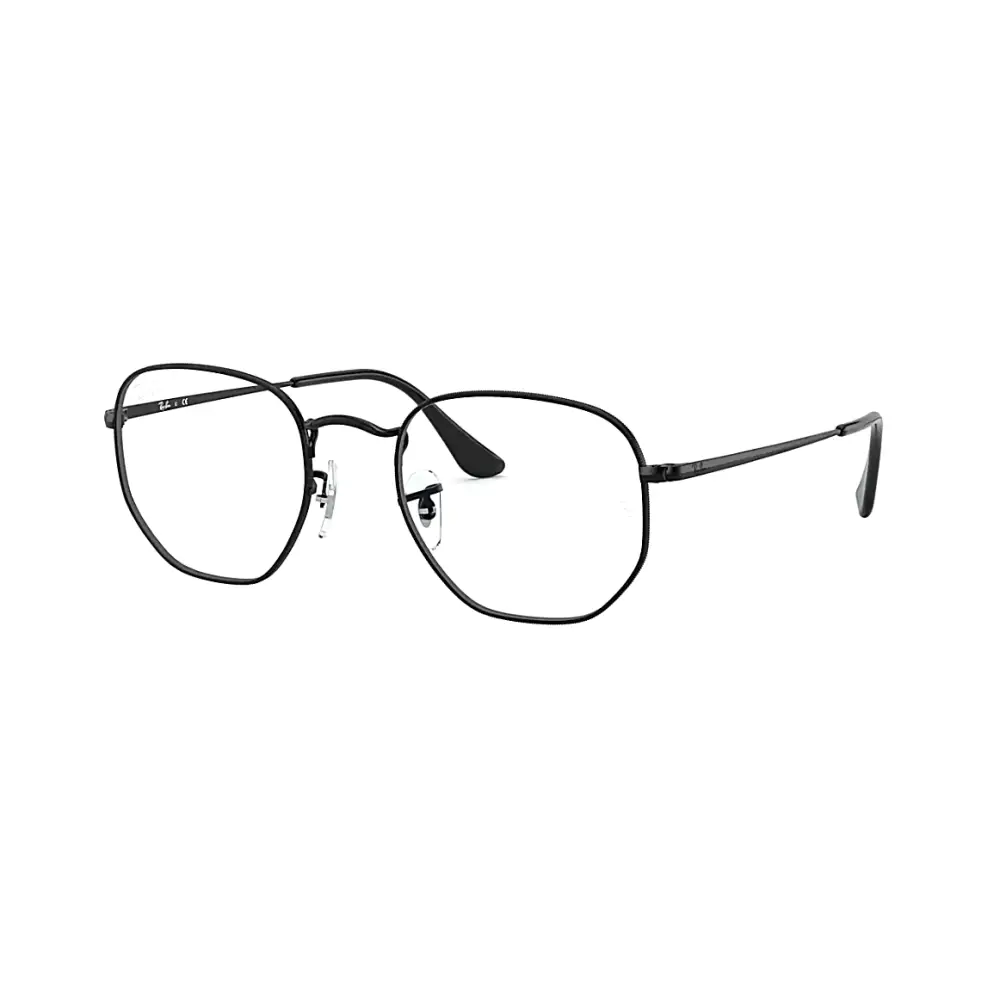 Occhiali da vista Ray-Ban Esagonali unisex RB6448 2509 51/21 neri