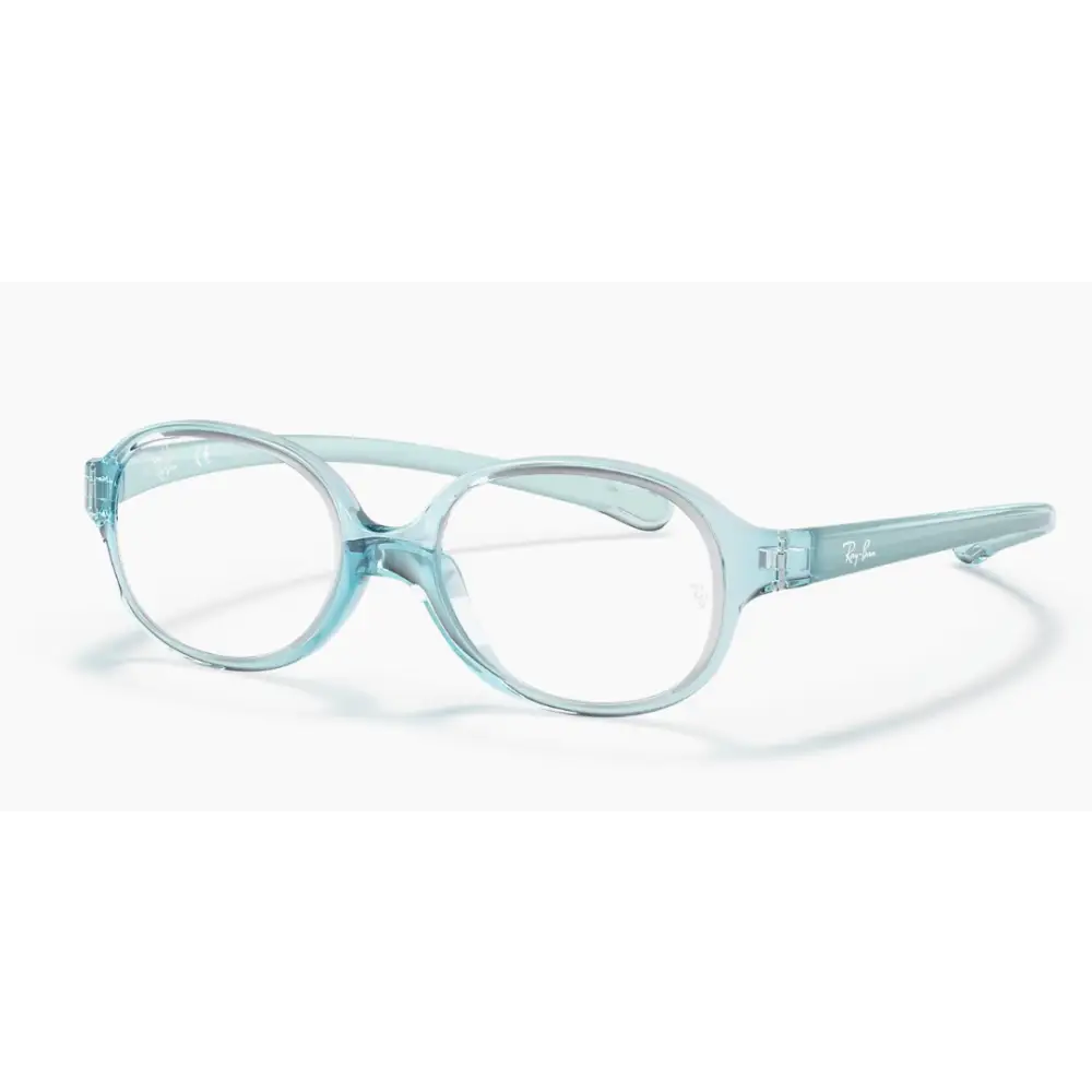Occhiali Ray-Ban Junior RB1587 azzurri trasparenti tondi 41/14