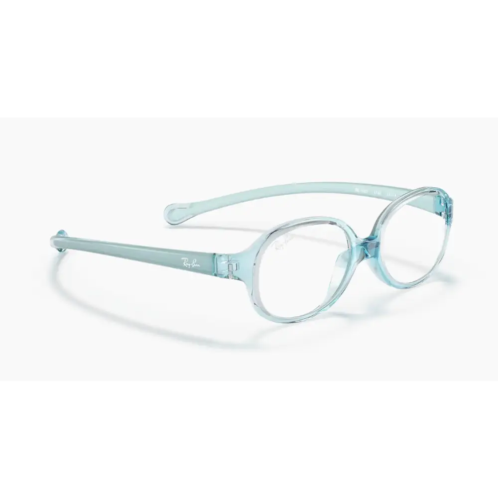 Occhiali da vista Ray-Ban Junior RB1587 3769 azzurri trasparenti tondi bambino 41/14
