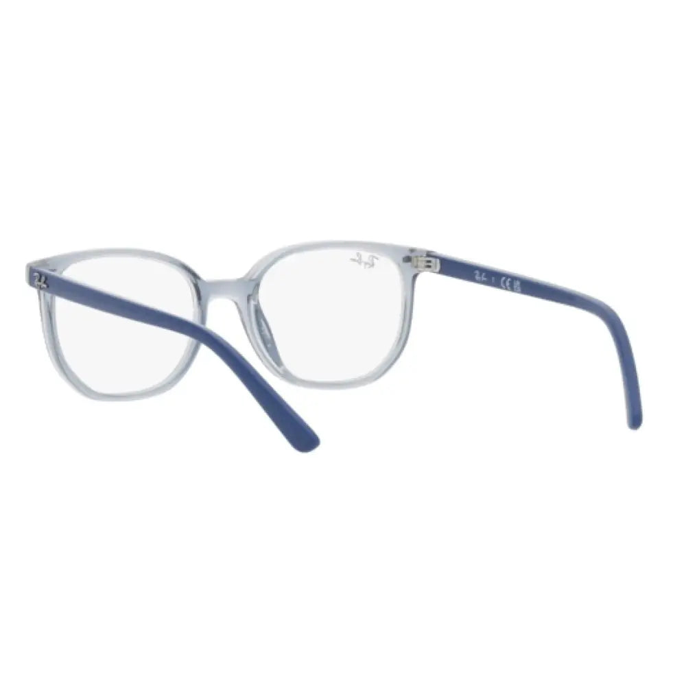 Occhiali Ray-Ban Junior Elliot RB9097V bambino montatura grigia traslucida 46/16
