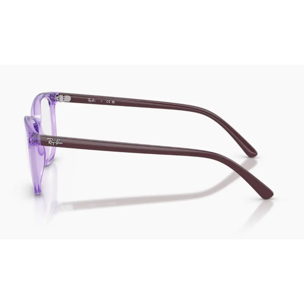 Occhiali Ray-Ban Junior ELLIOT RB9097V viola trasparenti, design moderno