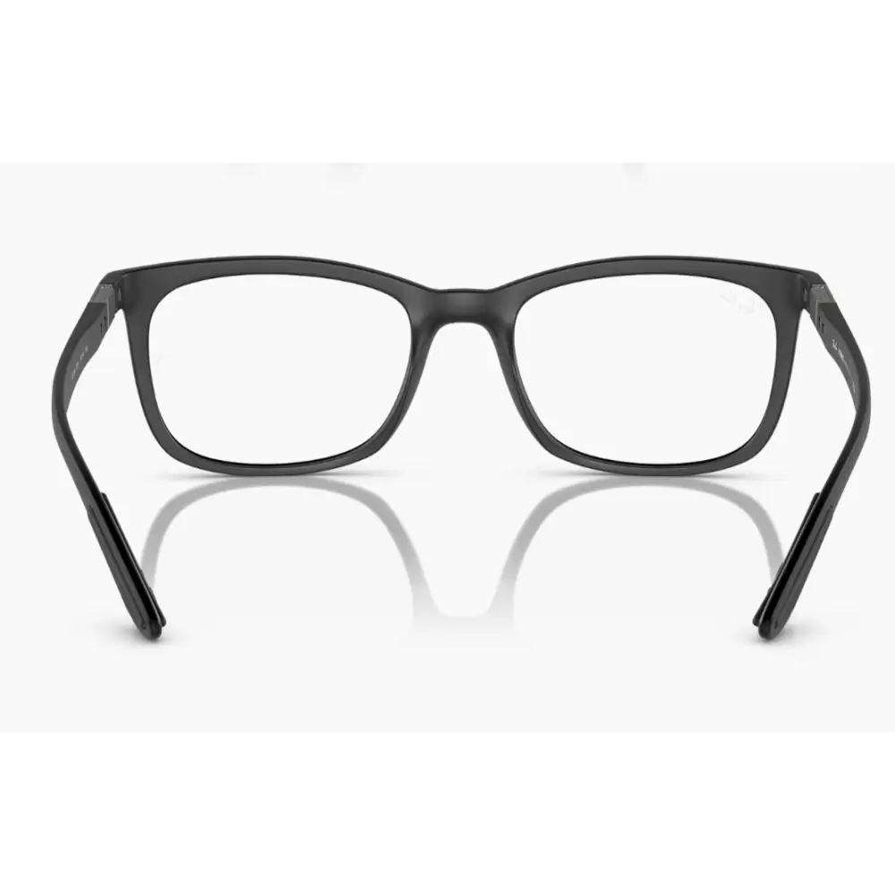 Ray-Ban RB7230 LiteForce unisex 5204 54/19 occhiali neri rettangolari moderni