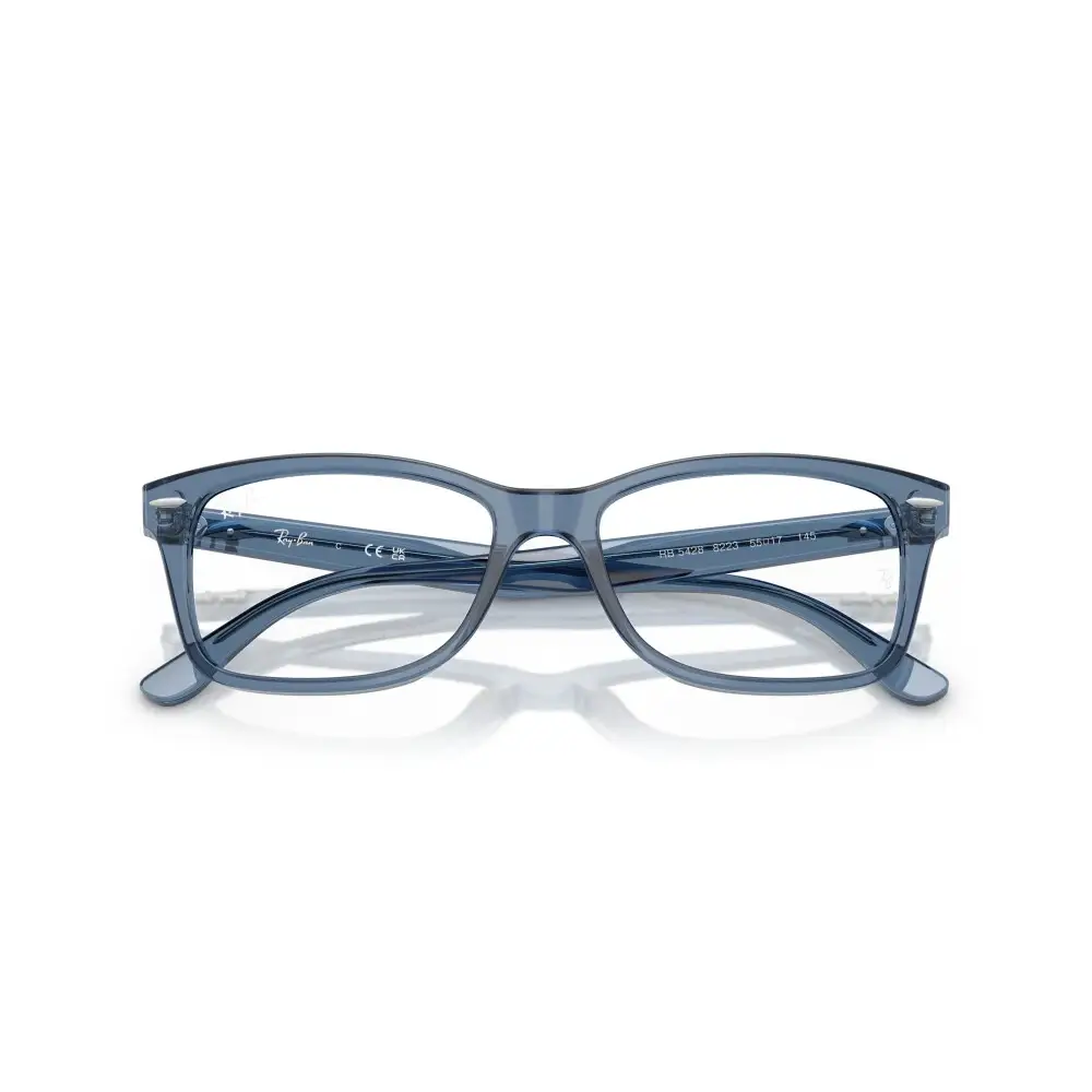 Occhiali da vista Ray-Ban RB5428 unisex 8223 trasparenti blu 53/17
