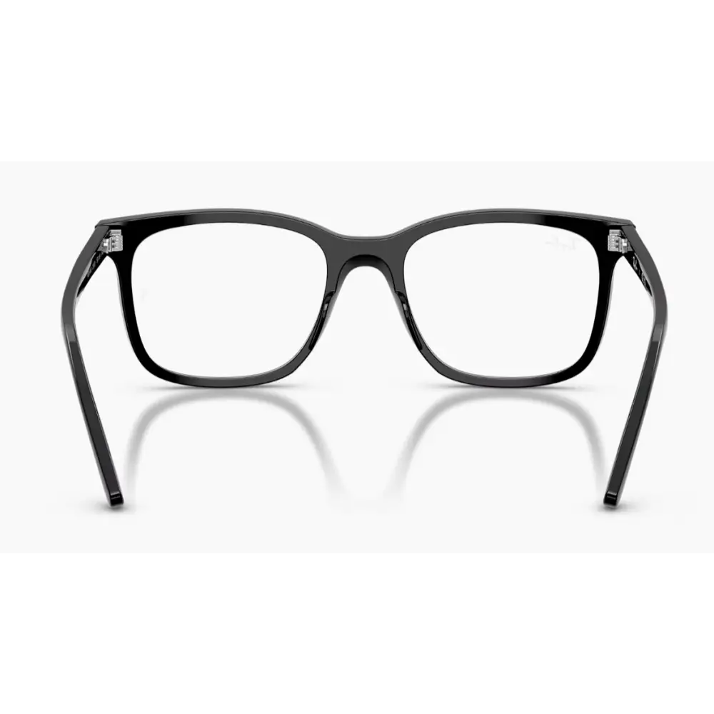 Ray-Ban RB5446 2000 occhiali da vista unisex neri 53/19 lucidi