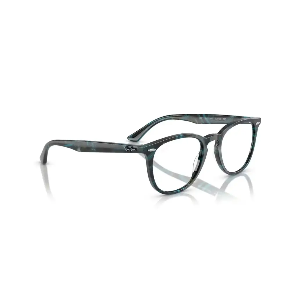 Montatura Ray-Ban RB7159 unisex 8394 verde nero marmo