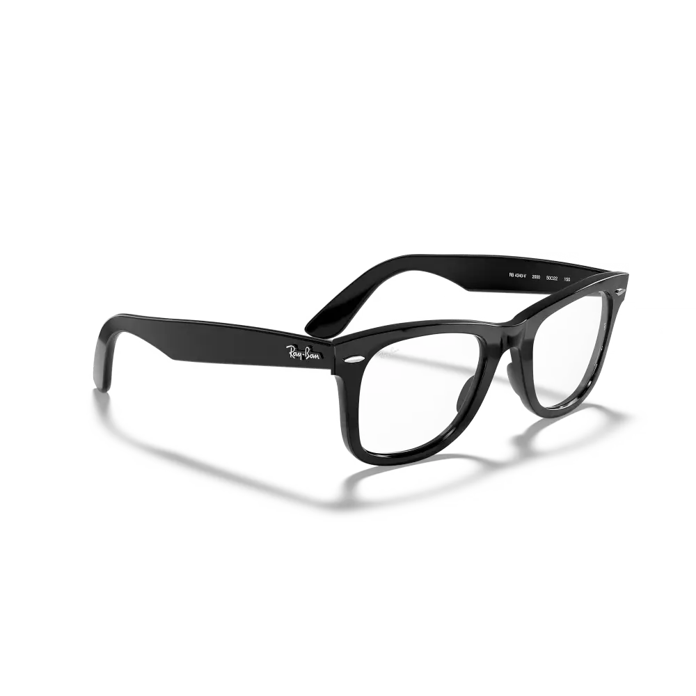 Ray-Ban Wayfarer Ease RB4340V 2000 montatura nera unisex 50/22
