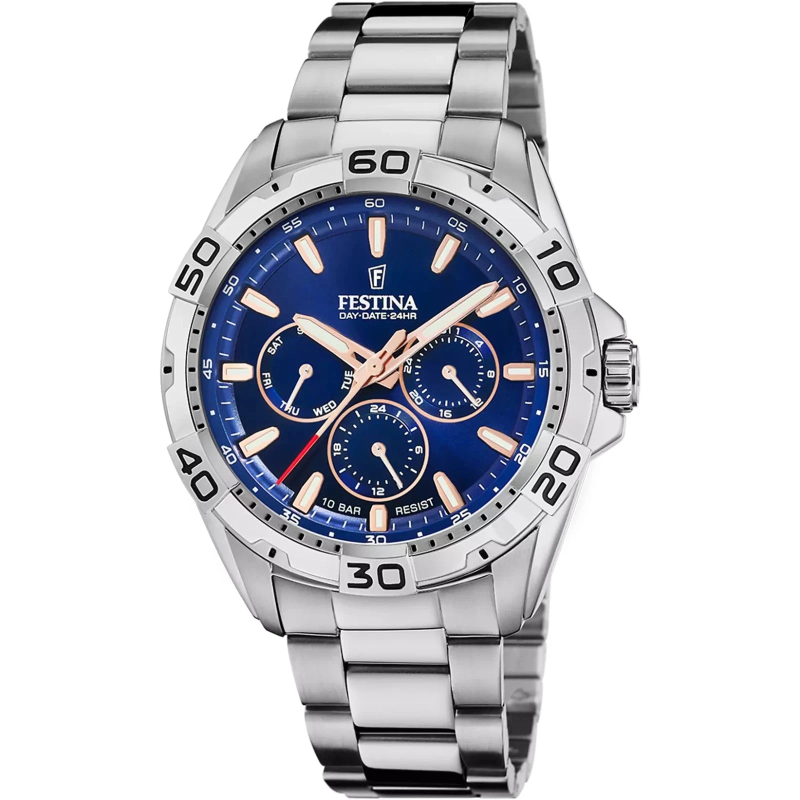 Festina Day-Date-24H Orologio Uomo Collezione Multifunction F20623/2