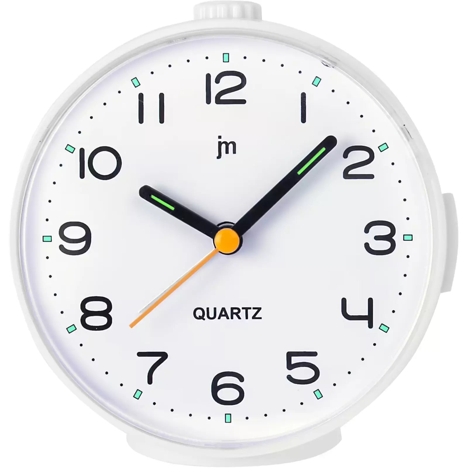 JUSTAMINUTE SVEGLIA AL QUARZO ANALOGICA CON LUCE SNOOZE E SUONERIA JA7110B