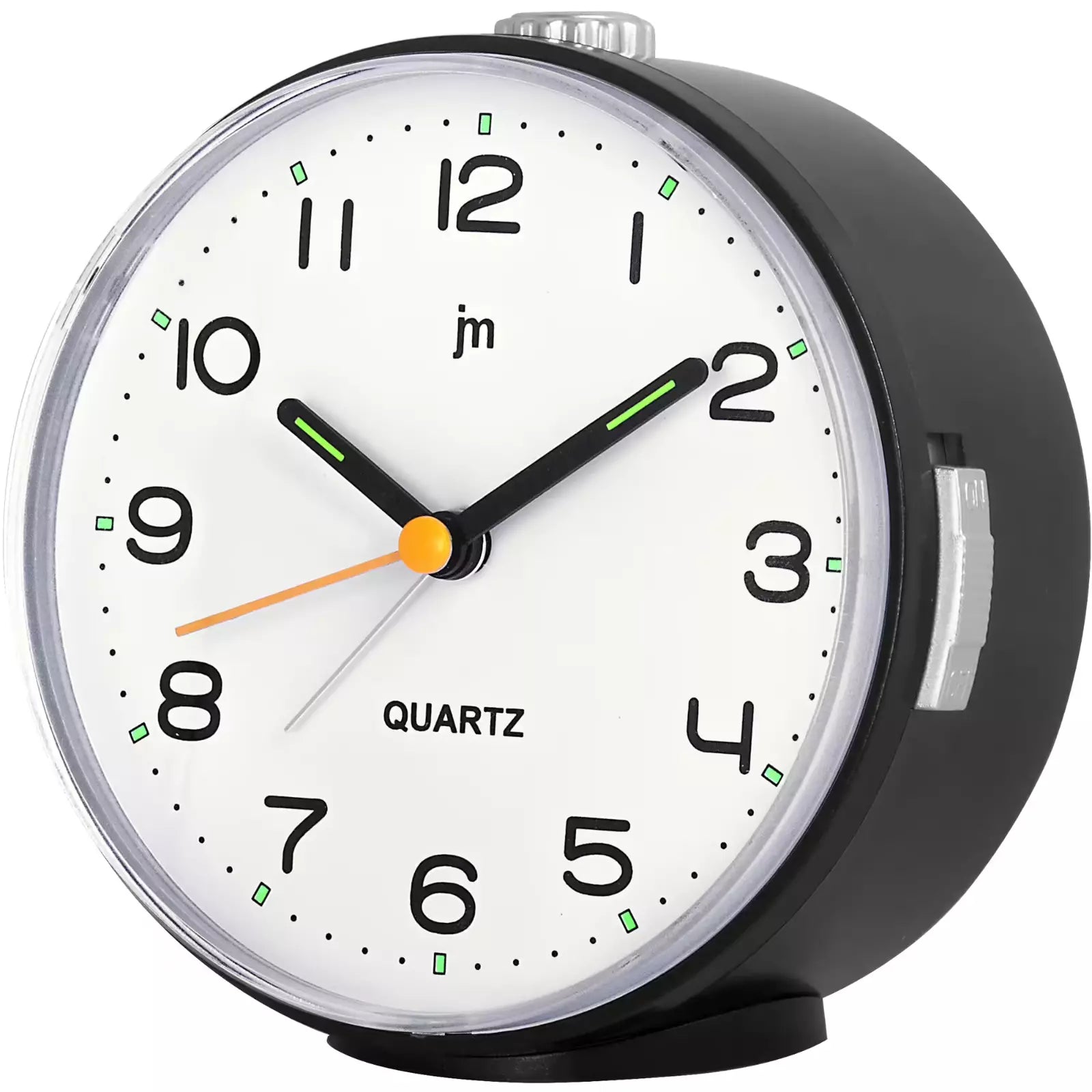 JUSTAMINUTE SVEGLIA AL QUARZO ANALOGICA CON LUCE SNOOZE E SUONERIA JA7110N