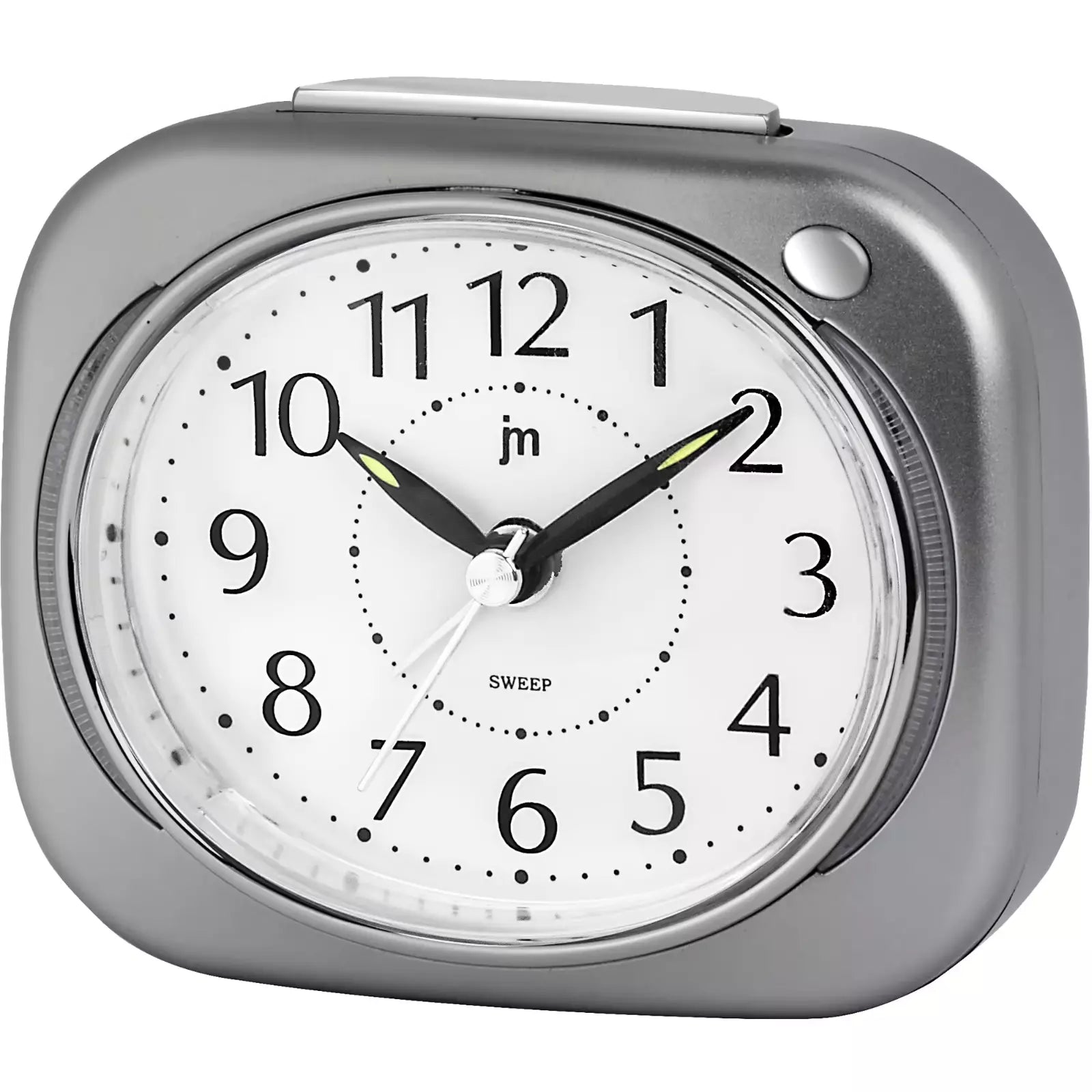 JUSTAMINUTE SVEGLIA QUARZO ANALOGICA LUCE SNOOZE E SUONERIA JA7109SG