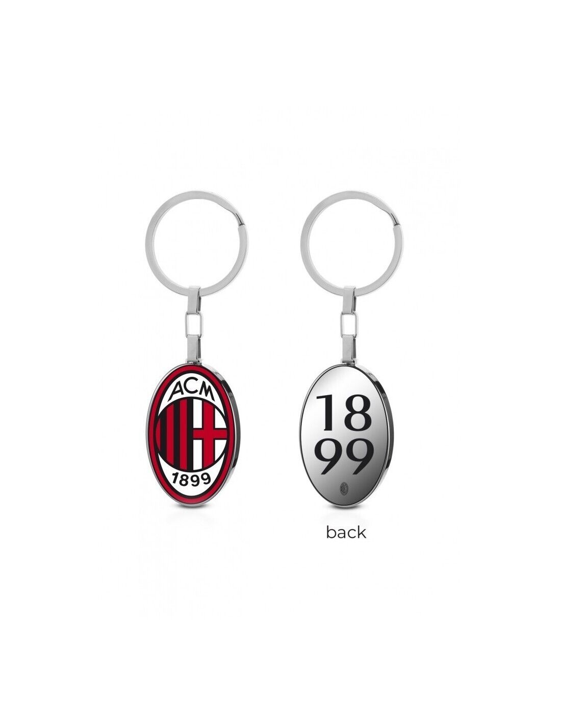 AC MILAN Portachiavi Ufficiale Milan Con Targhetta E Stemma AC MILAN B-MP001XAR