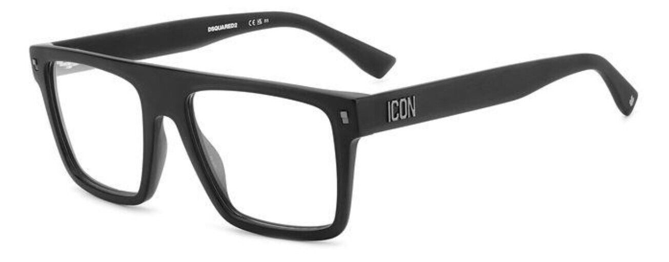 DSQUARED2 Montatura Da Vista Uomo ICON 0012 Colore 003 Calibro 54/18