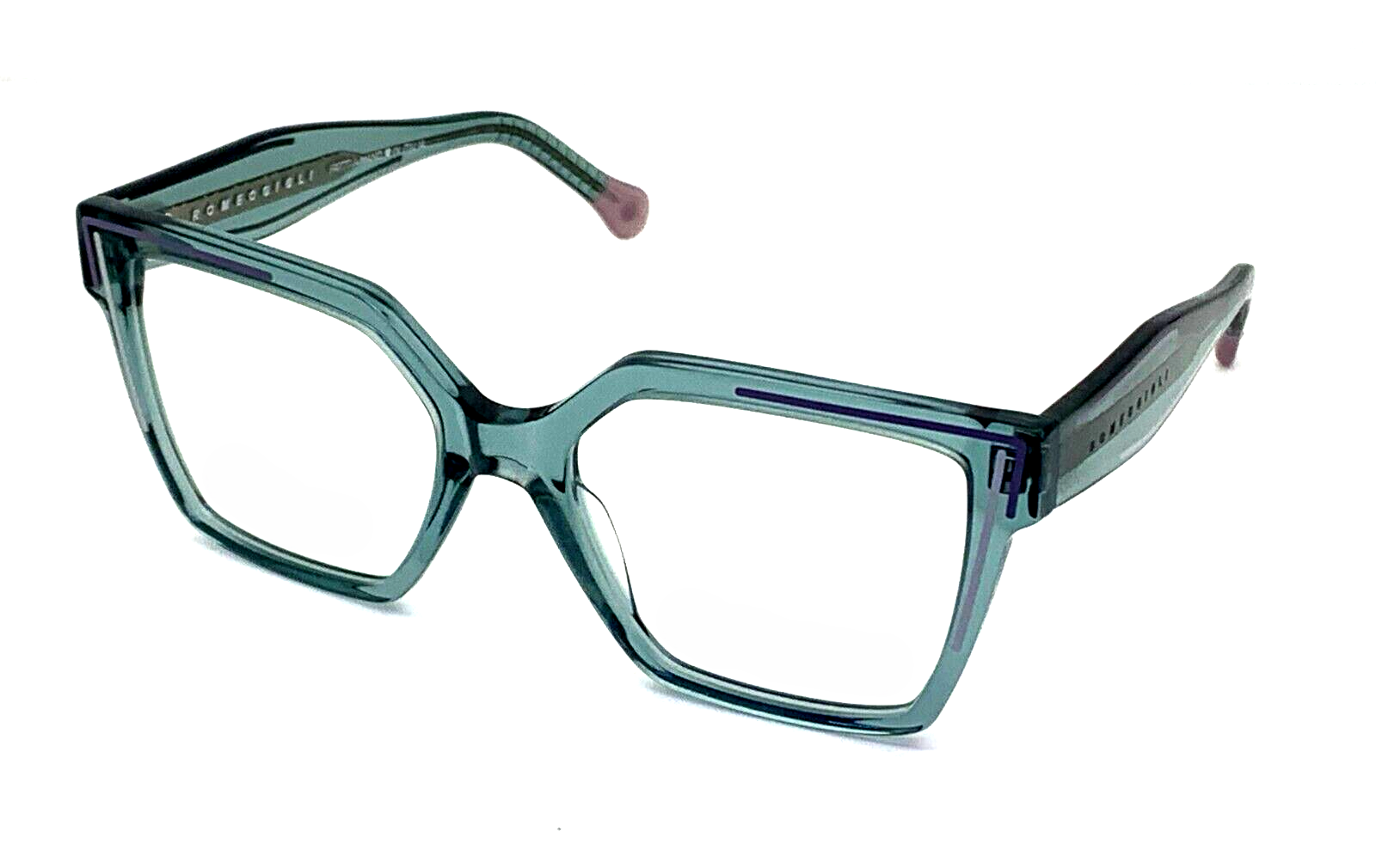 Romeo Gigli Montatura Donna In Acetato RGV.117D-PP Colore CGN Calibro 54/18