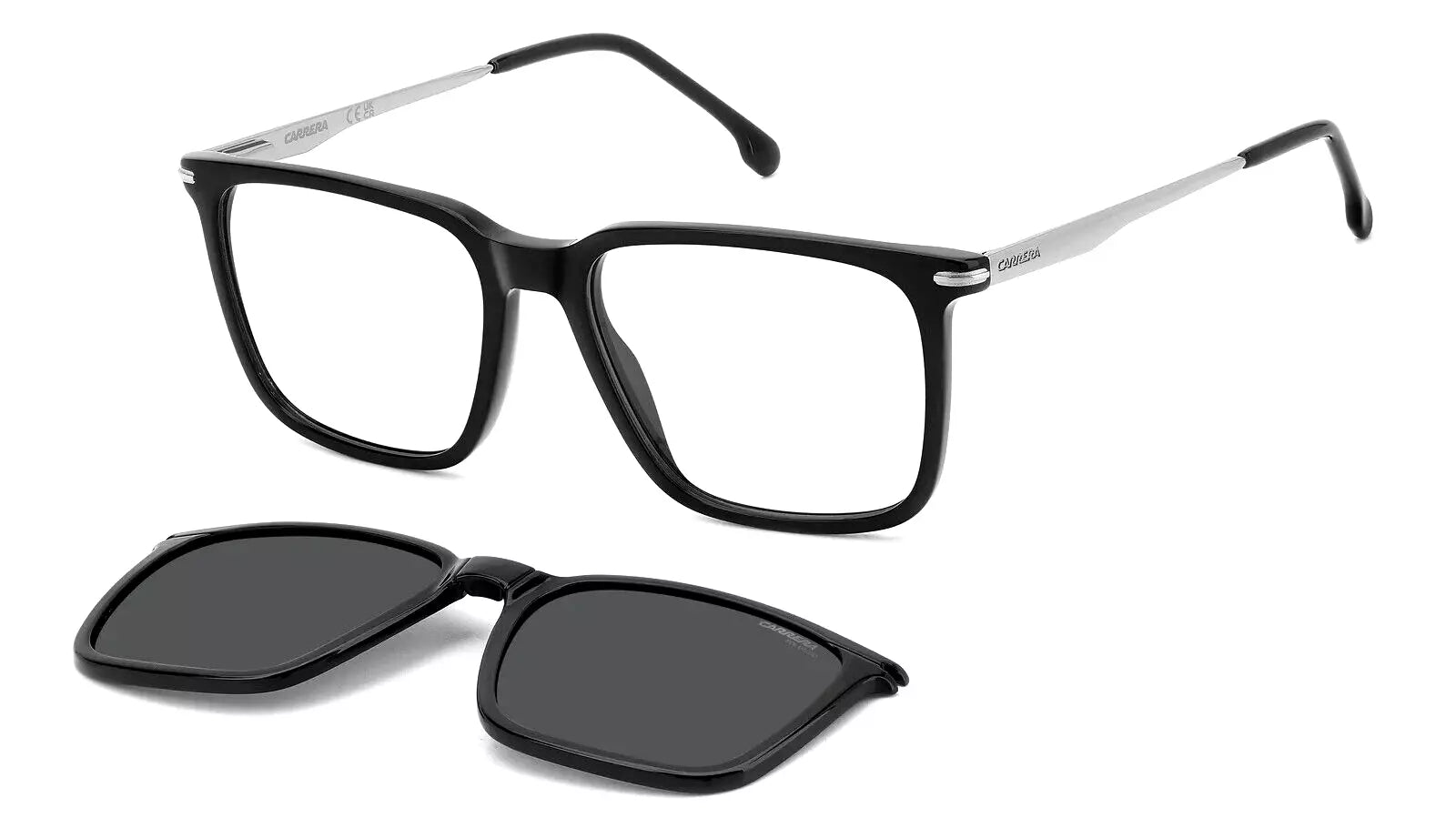 Carrera Montatura Da Vista Con Clip-On Polarized 357/C Colore 284 Calibro 54/17