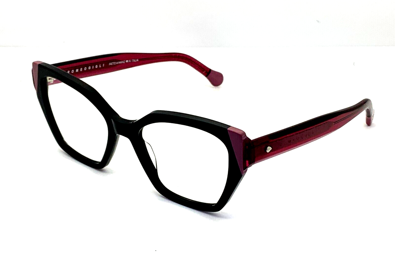 Romeo Gigli Montatura Donna In Acetato RGV.115D-PP Colore BLK Calibro 52/18